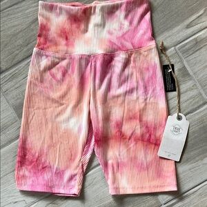 True Craft Pink Tie-Dye Women's Shorts